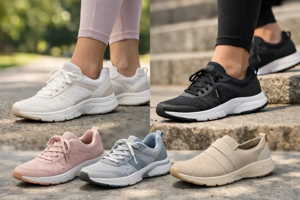 10 best walking shoes women will actually wear