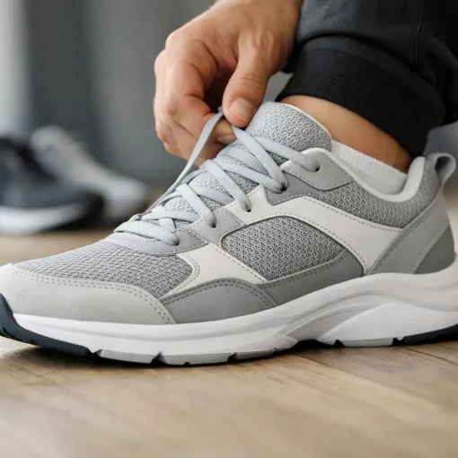 Wide feet sneaker guide that saves time
