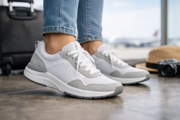 Comfortable sneakers for travel that hold up