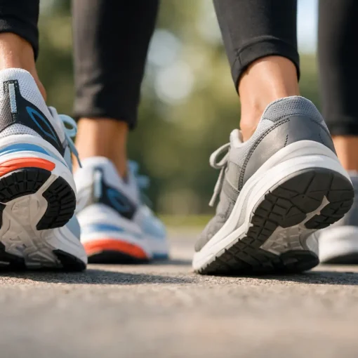 Are running shoes good for walking?