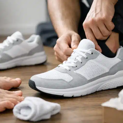 How to break in sneakers without wrecking your feet